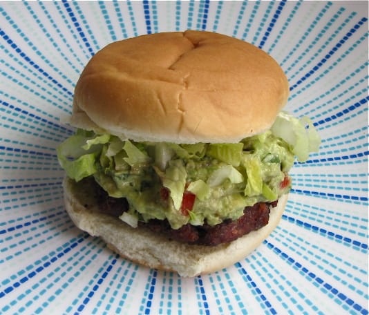 bbq guacomole burgers