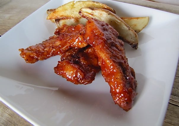 barbecued chicken fried chicken IMG 4355 Barbecued Chicken Fried Chicken