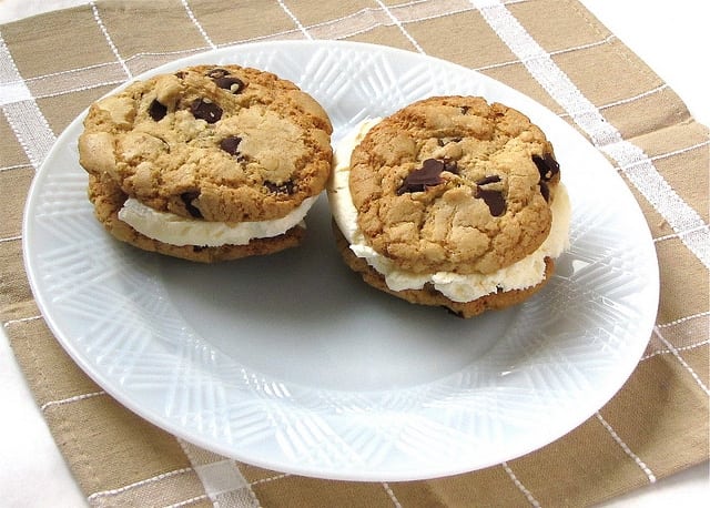 5763022558 f404446aba z1 Chocolate Chip Ice Cream Sandwiches & a Cookbook Giveaway