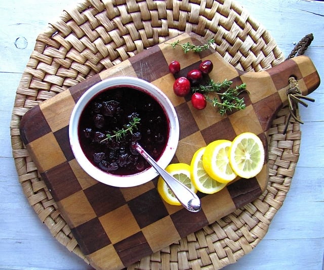 8168263221_ea857b25bb_z 8168263221 ea857b25bb z Virtual Potluck Thanksgiving with OXO {Flat Roasted Turkey & Cranberry Sauce}