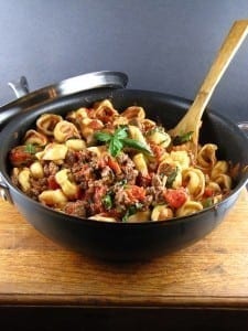8406628123 4289753f0d z 225x300 Easy Cheese Tortellini with Meat Sauce | Miss in the Kitchen