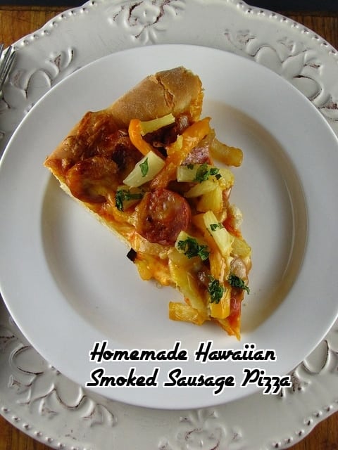 Homemade Hawaiian Smoked Sausage Pizza Homemade Hawaiian Smoked Sausage Pizza from www.missinthekitchen.com Homemade Hawaiian Smoked Sausage Pizza