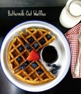 buttermilk oat waffles Miss in the Kitchen 260x300 buttermilk oat waffles | Miss in the Kitchen