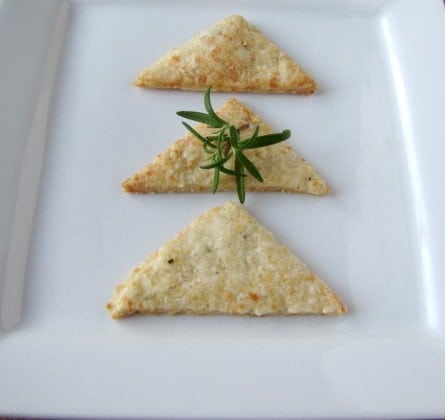 Homemade Rosemary Cheese Crackers