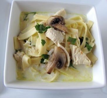 Homestyle Creamy Chicken Noodle Soup