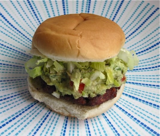 Barbecued Guacamole Burgers - Miss in the Kitchen