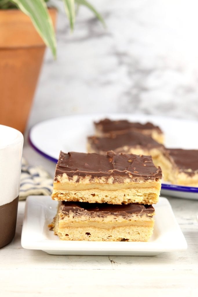 slices of toffee bars