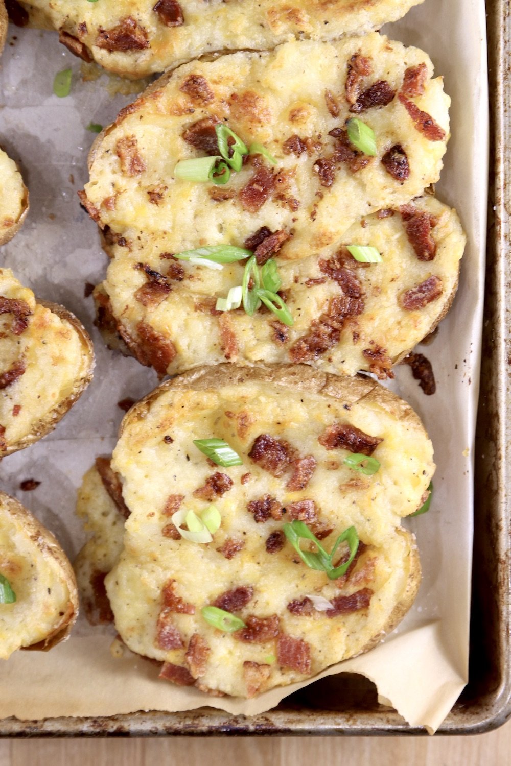 Twice Baked Potatoes with bacon