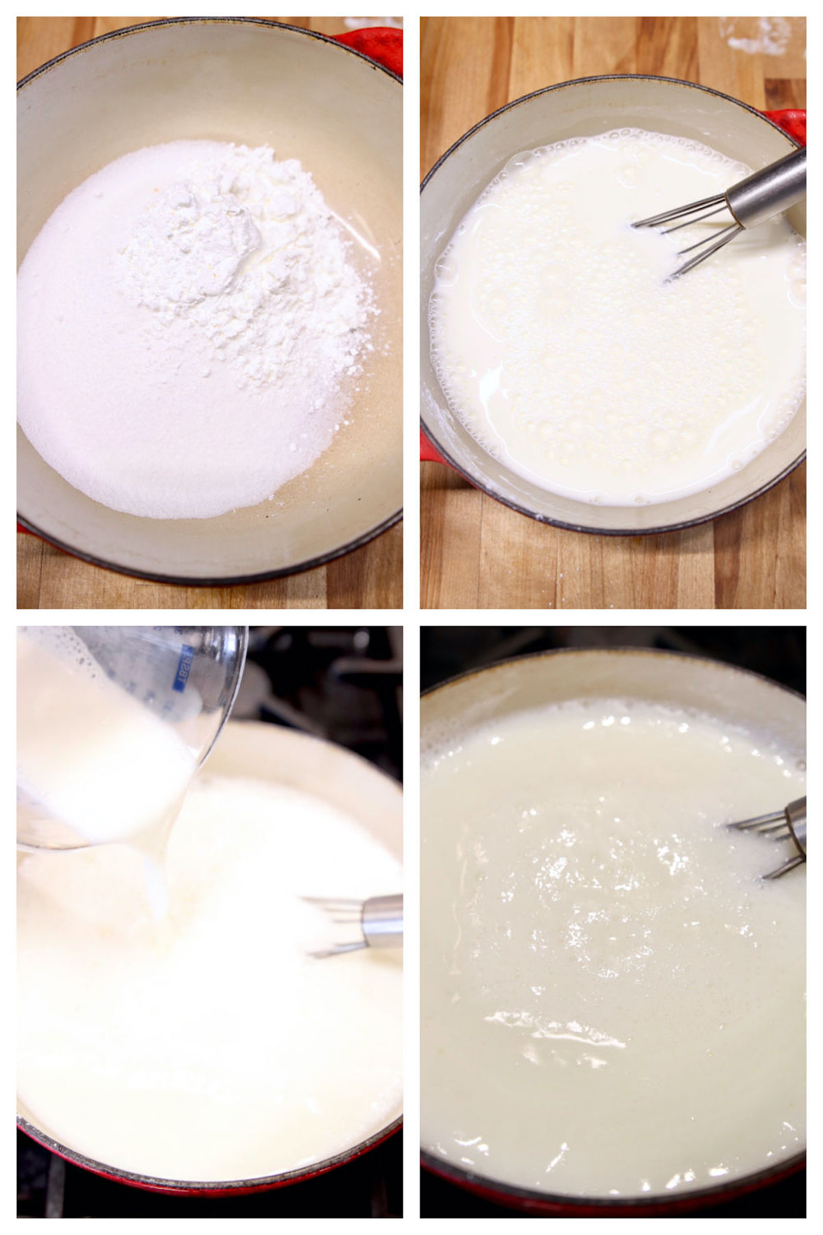 step by step making chocolate cream pie