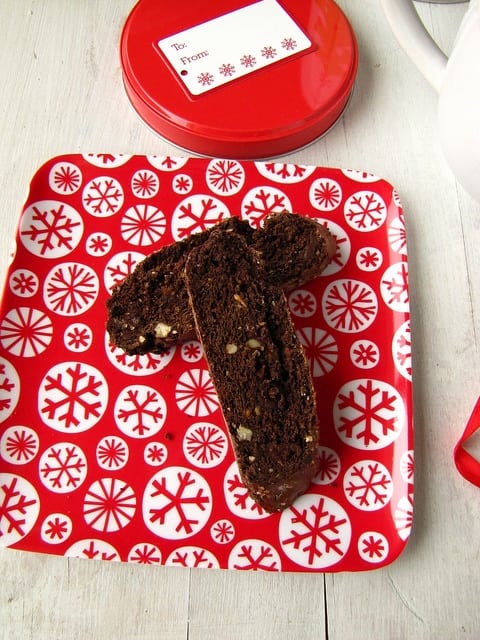 Chocolate Biscotti | Miss in the Kitchen