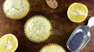 Meyer Lemon Poppy Seed Muffins