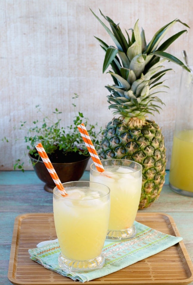 Easy Pineapple Lemonade 