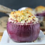 creamy roasted red onion