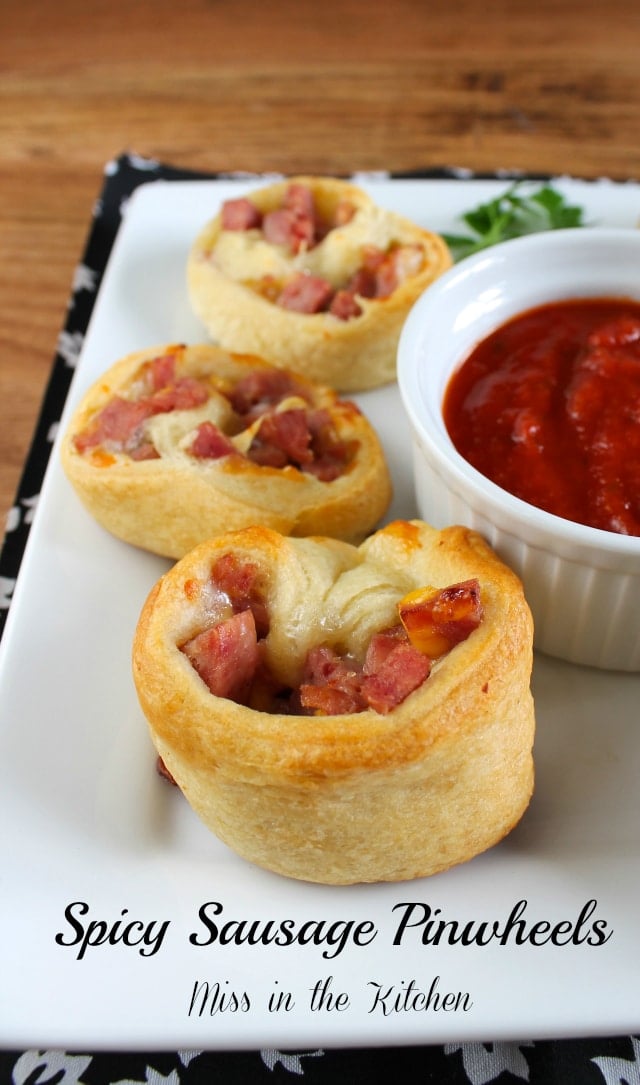 Spicy Sausage Pinwheels & Holiday Entertaining with Petit Jean Meats ...