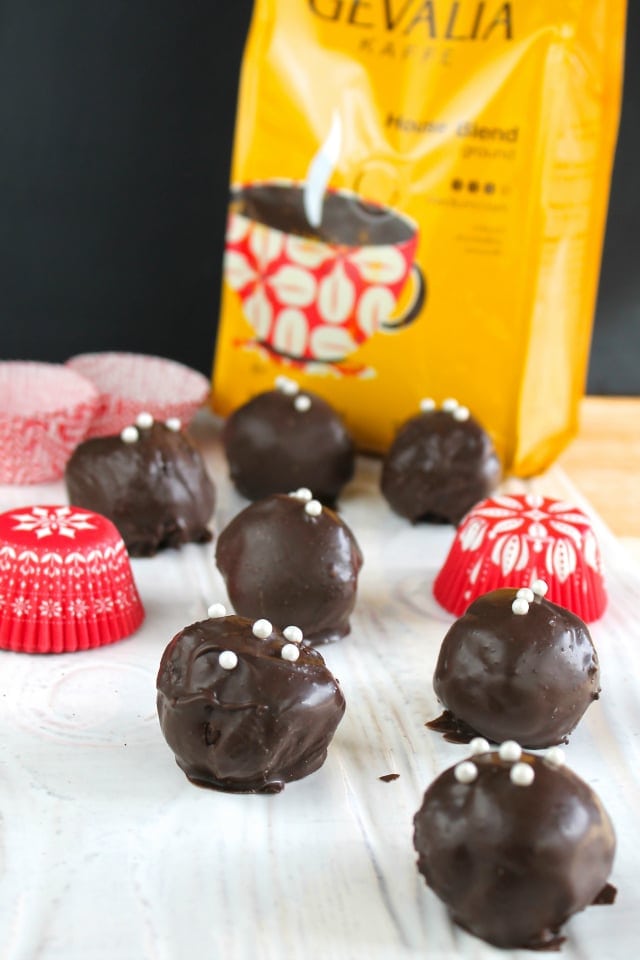 mocha brownie truffles gevalia