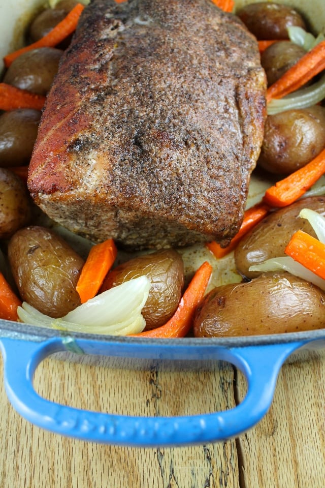 Dry Rubbed Barbecue Pork Roast