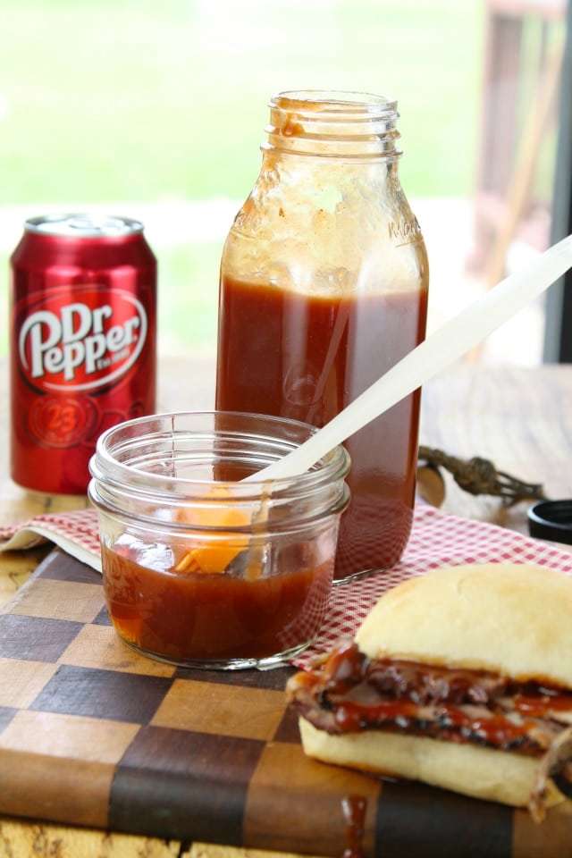 Dr Pepper BBQ Sauce from Miss in the Kitchen