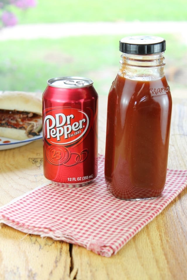 Dr Pepper Barbecue Sauce from Miss in the Kitchen