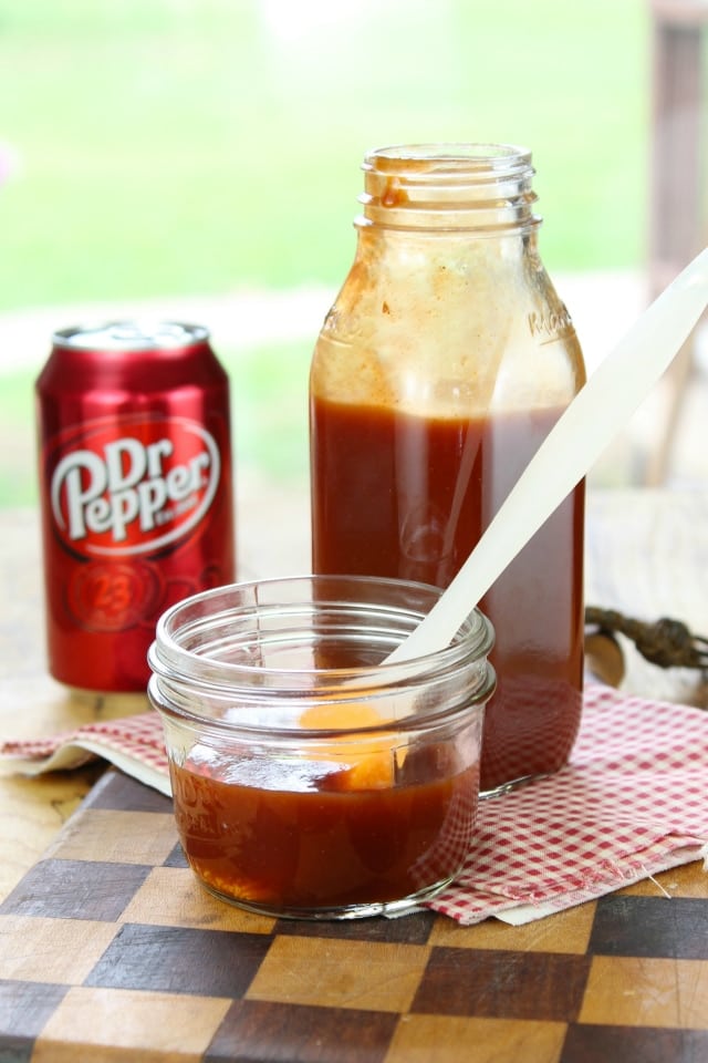 Dr Pepper Barbecue Sauce from missinthekitchen.com