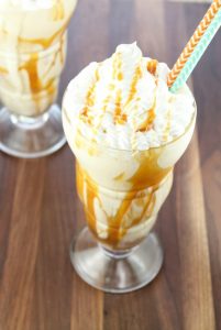 Peanut Butter-Caramel Milkshake