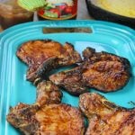 Sweet and Spicy Barbecue Pork Chops