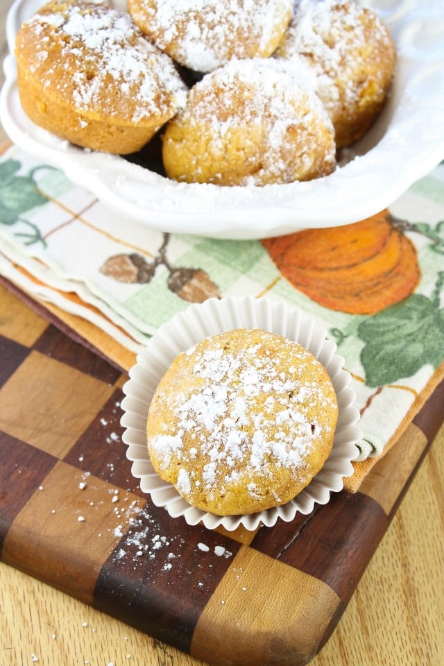 The Best Biscoff Pumpkin Muffins from MIss in the Kitchen
