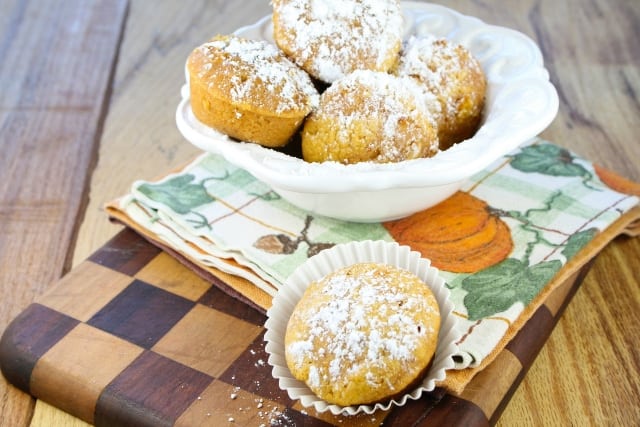 The Biscoff Pumpkin Muffins #recipe