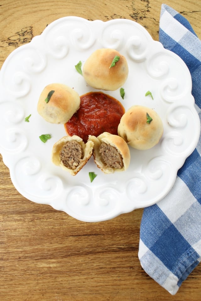 Meatball Poppers from Miss in the Kitchen