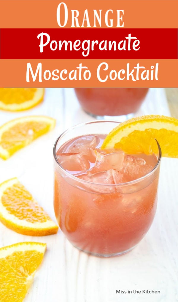 Moscato cocktail
