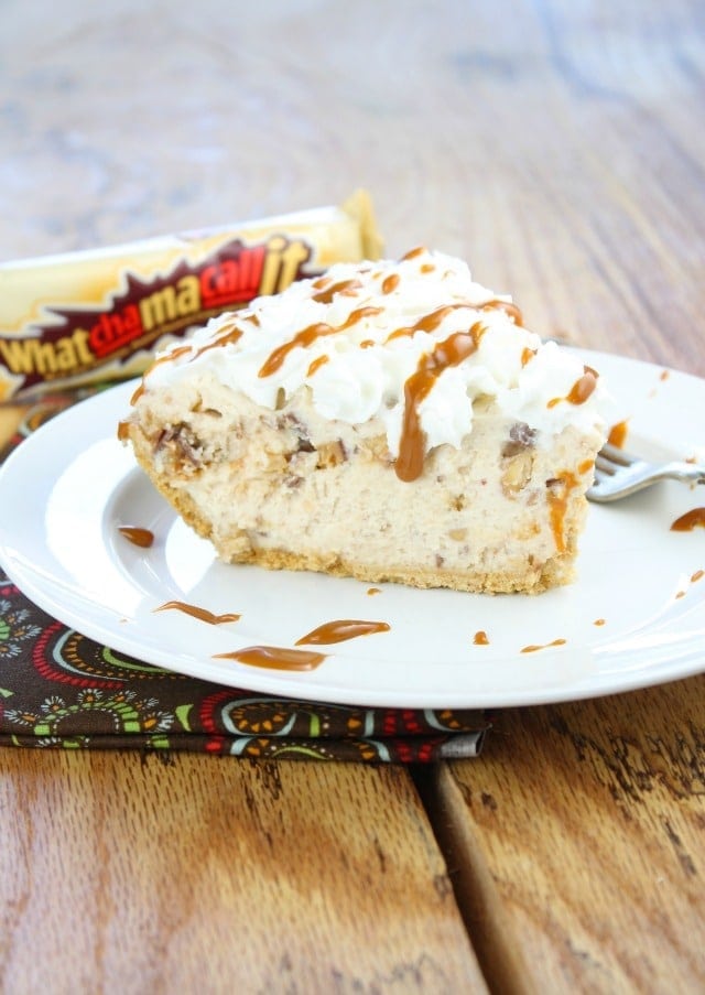 Peanut Butter Whatchamacallit Pie From Miss in the Kitchen