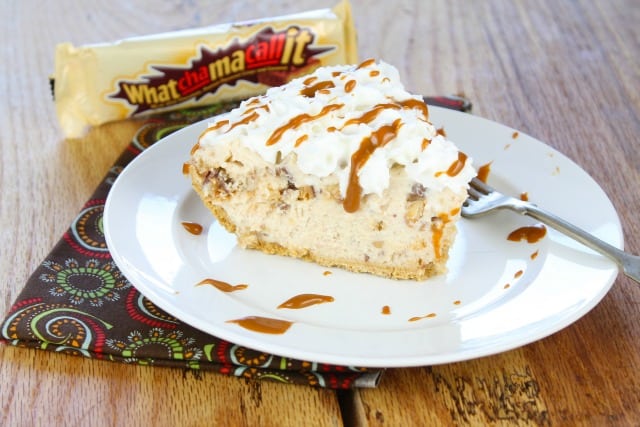 Peanut Butter Whatchamacallit Pie Recipe missinthekitchen.com