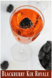 Kir Royale Cocktail - Miss in the Kitchen