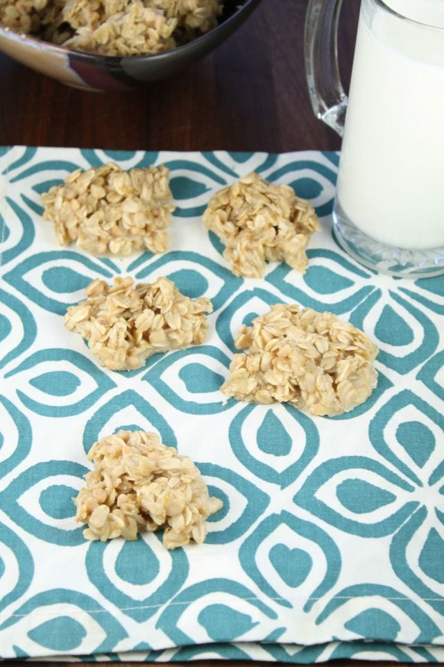 White Chocolate No Bake Cookies Recipe Miss in the Kitchen