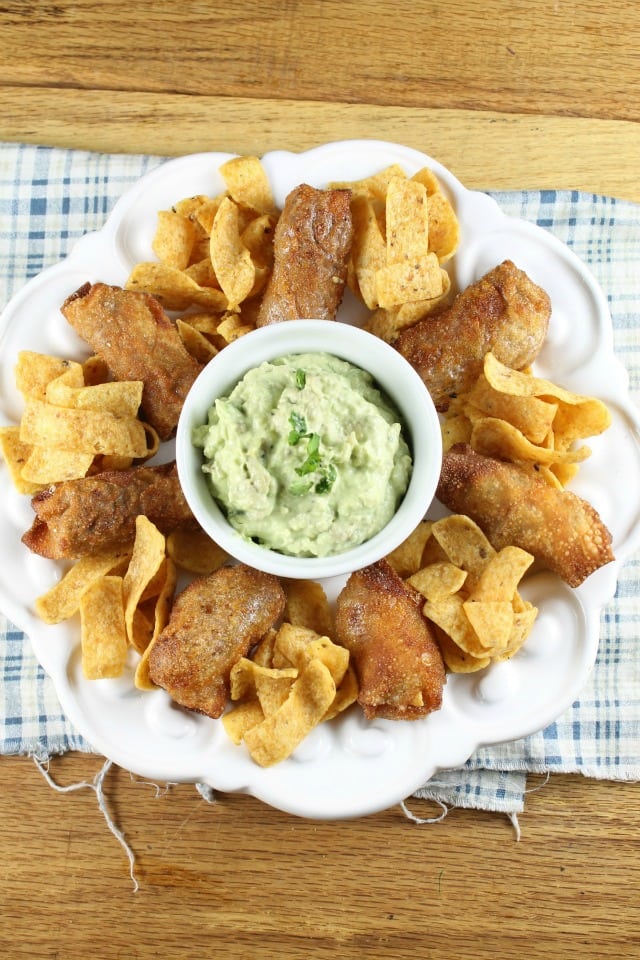Fried Frito Chili Pie ~ Perfect appetizer recipe for game day ~ from MissintheKitchen.com