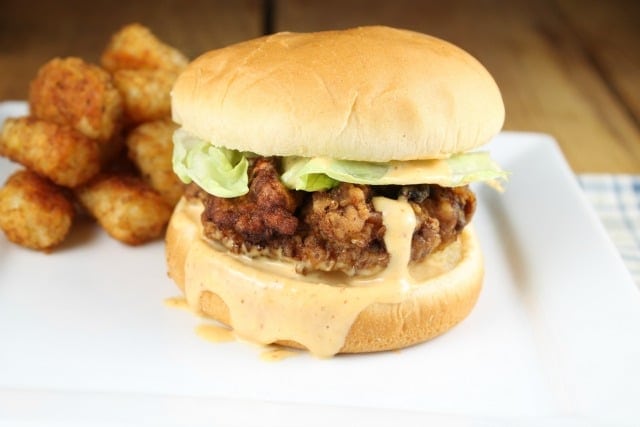 The whole family would love these Chicken Fried Steak Sandwiches from MissintheKitchen.com