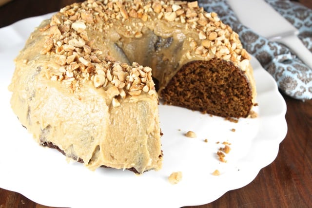 Apple Butter Bundt Cake Recipe from Miss in the Kitchen