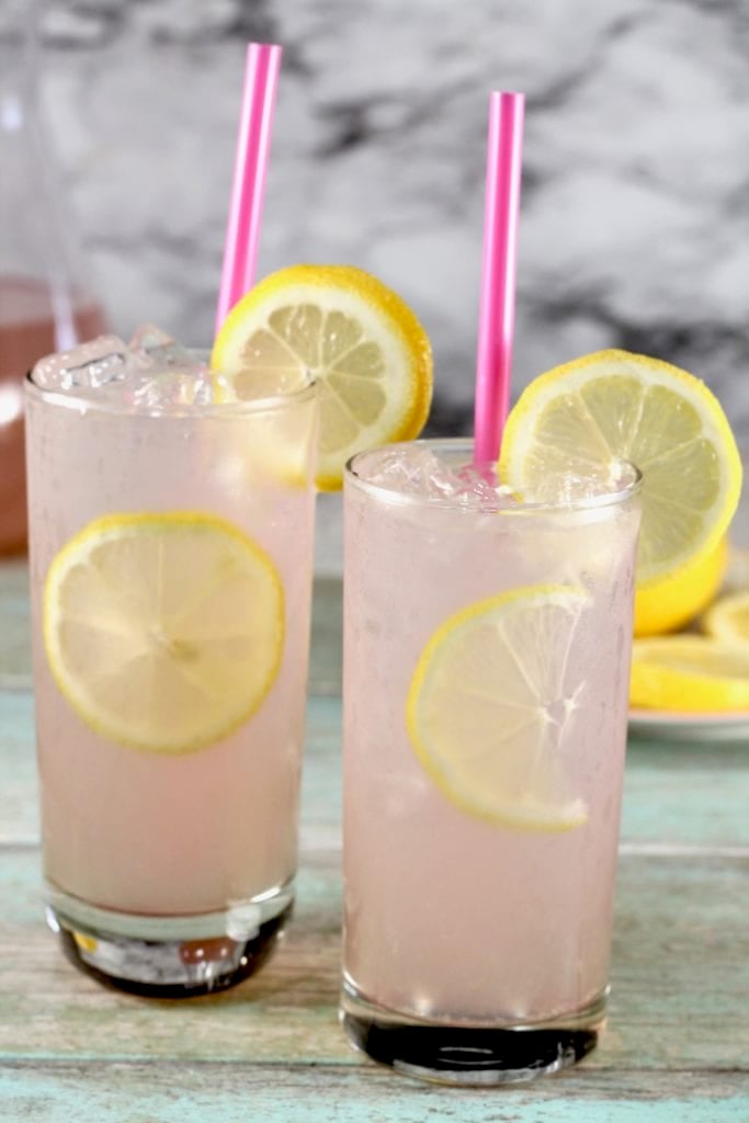 This Sarasota Lemonade Recipe is the perfect party cocktail! It's a super simple, 3- ingredient recipe that can be made ahead of time.  