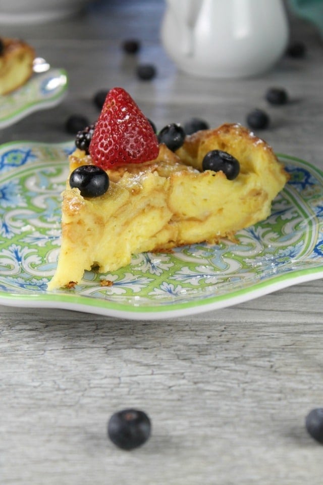 Overnight Buttermilk French Toast Casserole Recipe from Miss in the Kitchen