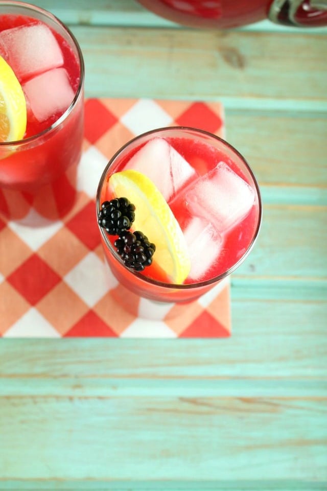 Blackberry Lemonade Recipe | Miss in the Kitchen
