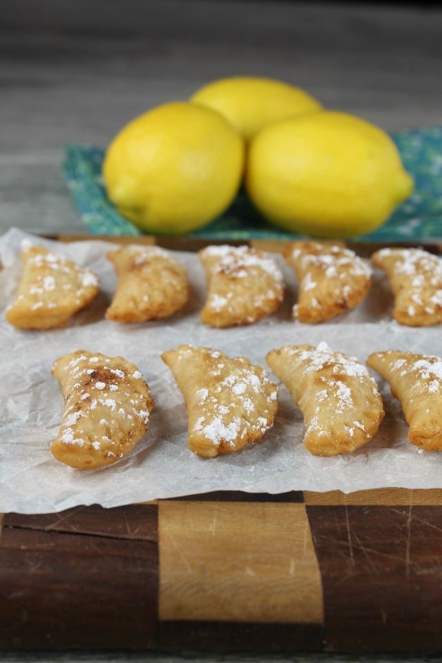 Fried Lemon Hand Pies Recipe from MissintheKitchen.com