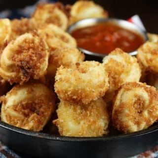 Fried Tortellini Appetizer Recipe from MissintheKitchen