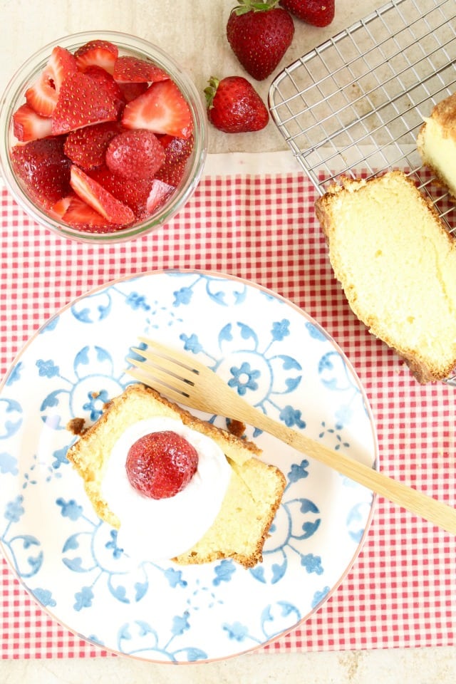 Recipe for Vanilla Pound Cake from Miss in the Kitchen #SweetPhiCookbook