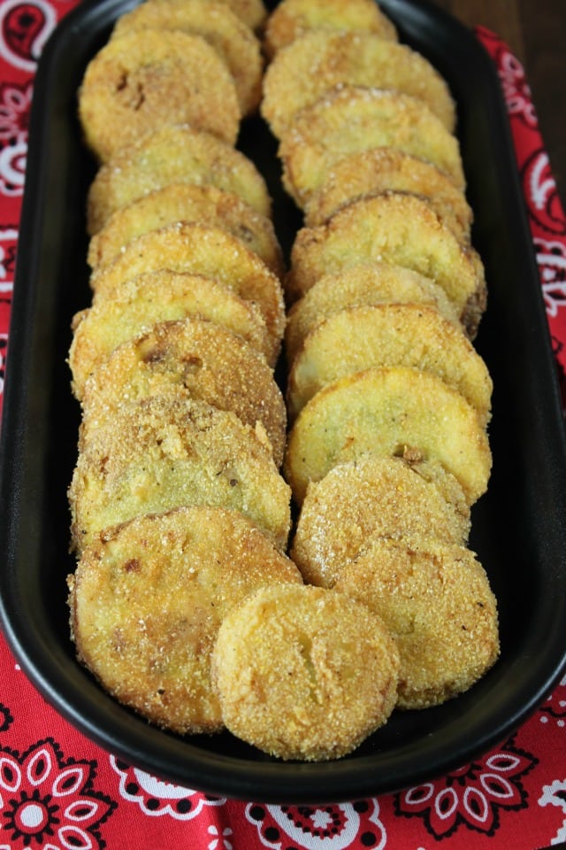 Fried Squash Recipe from MissintheKitchen.com