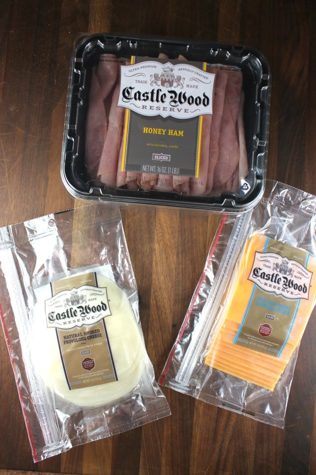 Castle Wood Reserve Ham and Cheese for Ham and Cheese Breakfast casserole - MissintheKitchen.com #ad 