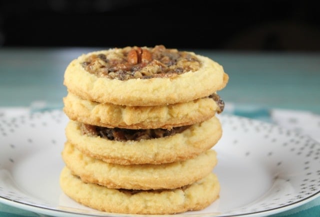 Recipe for Pecan Pie Cookies ~ MissintheKitchen.com