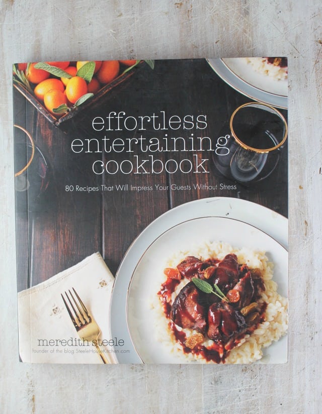 Effortless Entertaining by Meredith Steele ~ Cookbook Review at MissintheKitchen.com