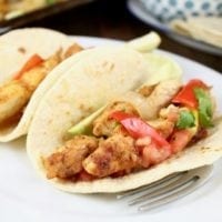 Sheet Pan Chicken Fajitas Recipe from MissintheKitchen.com #ClubTysonTwist