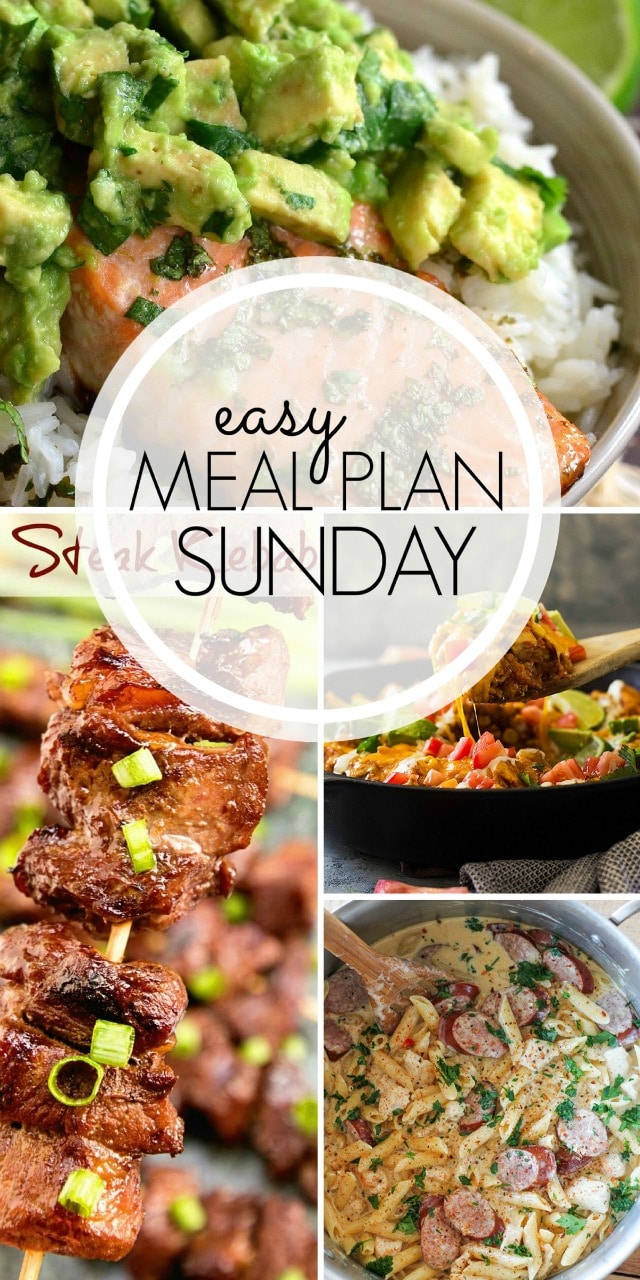 Easy Meal Plan Sunday {96} From MissintheKitchen.com