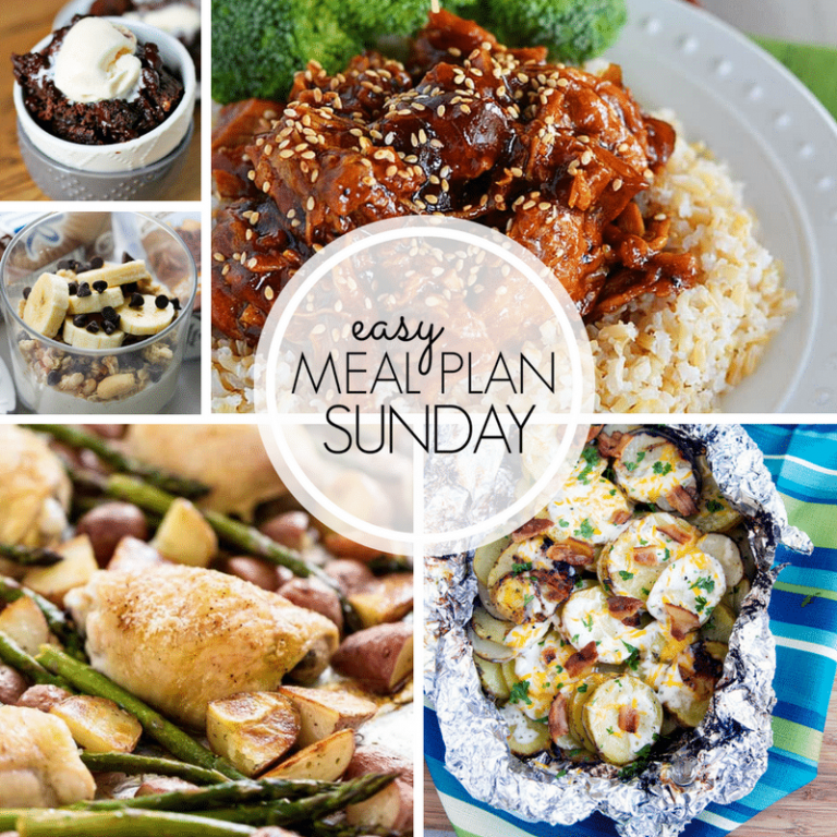 Easy Meal Plan Sunday #99 MissintheKitchen.com