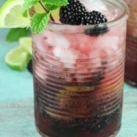 Easy Blackberry Mojitos Recipe made so simply with 7UP! Get the recipe and more at MissintheKitchen.com #ad #MixItUpALittle